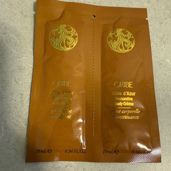 BNW ORIBE Côte d’Azur Replenishing Body Wash & Restorative Body Cream, Sample - Picture 1 of 3